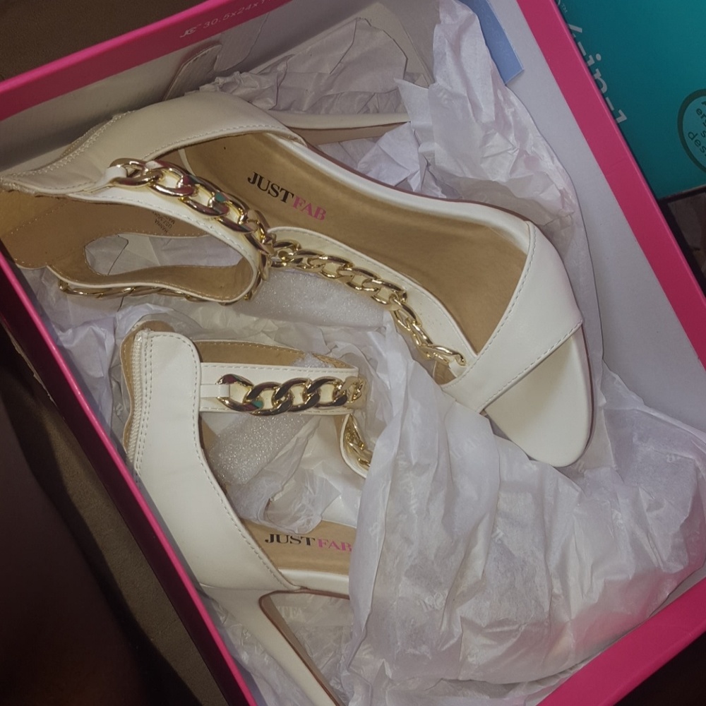 White heels